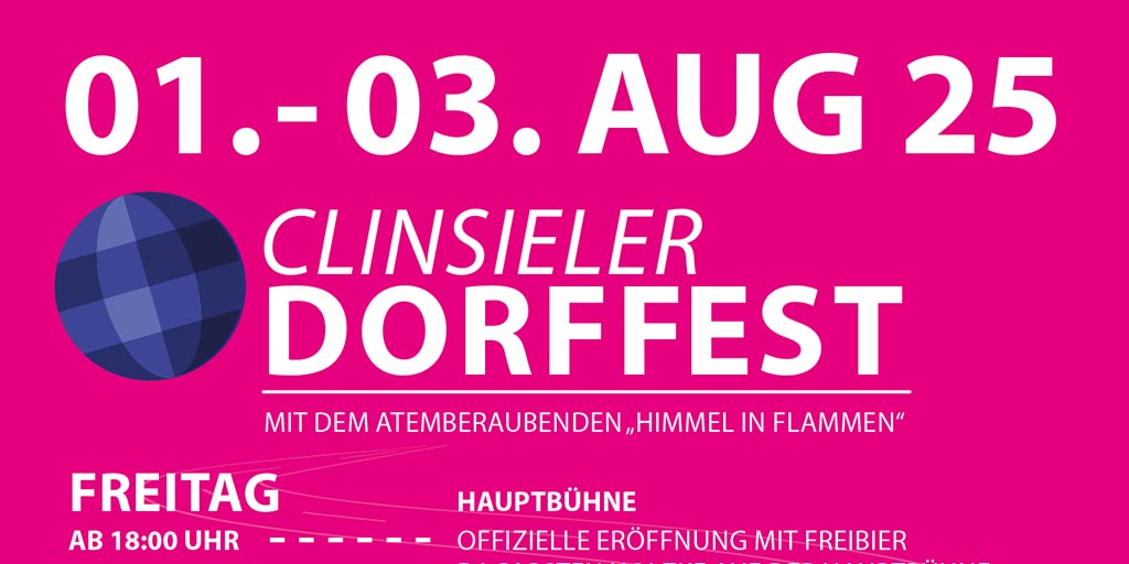 Clinsieler Dorffest 2025
